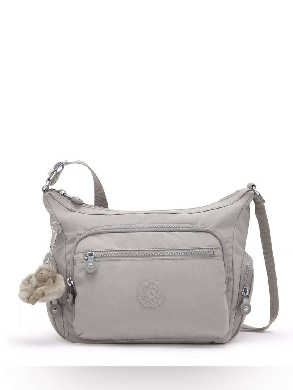 Kipling Gabbie Small S Crossbody Bag in Grey Gris